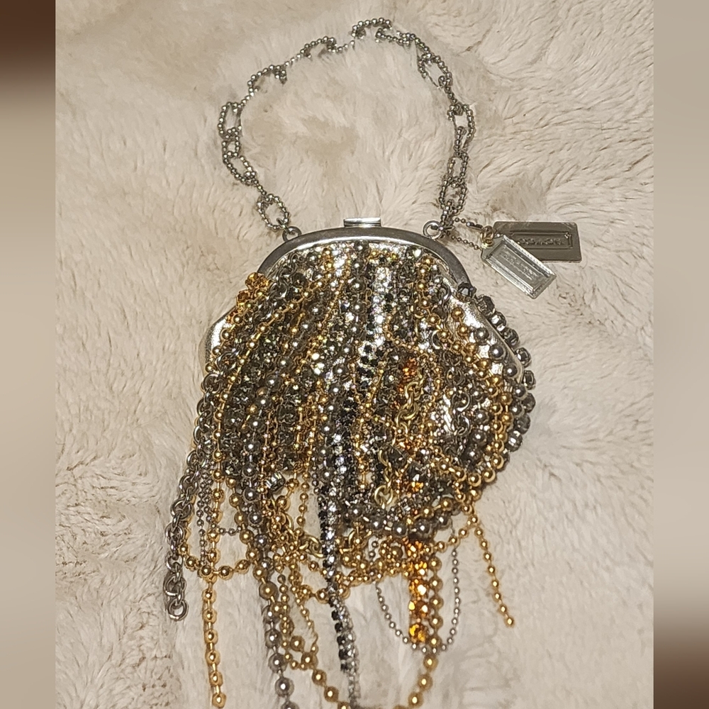 Coach RARE Embellished Evening Bag